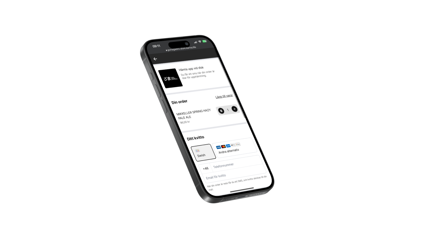 Karma Pay, smidig betalning möter personlig service